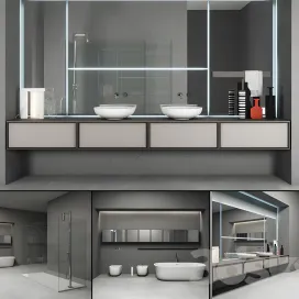 Bathroom furniture set bespoke